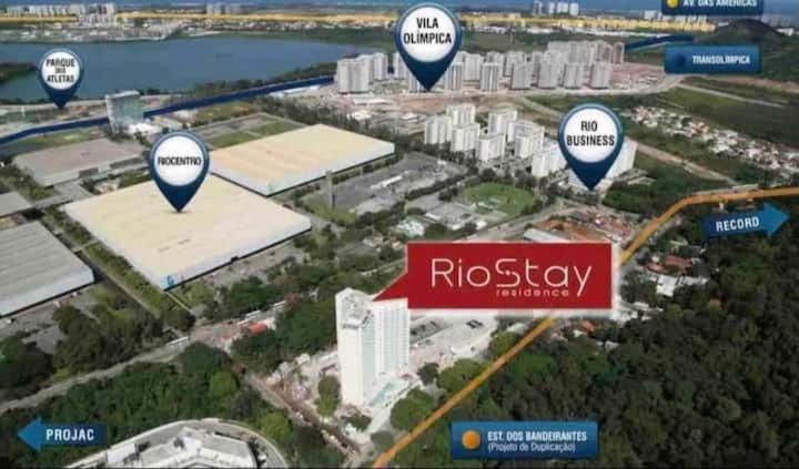 Flat Rio Stay Residence - Rock in Rio e Riocentro Rio de Janeiro Esterno foto